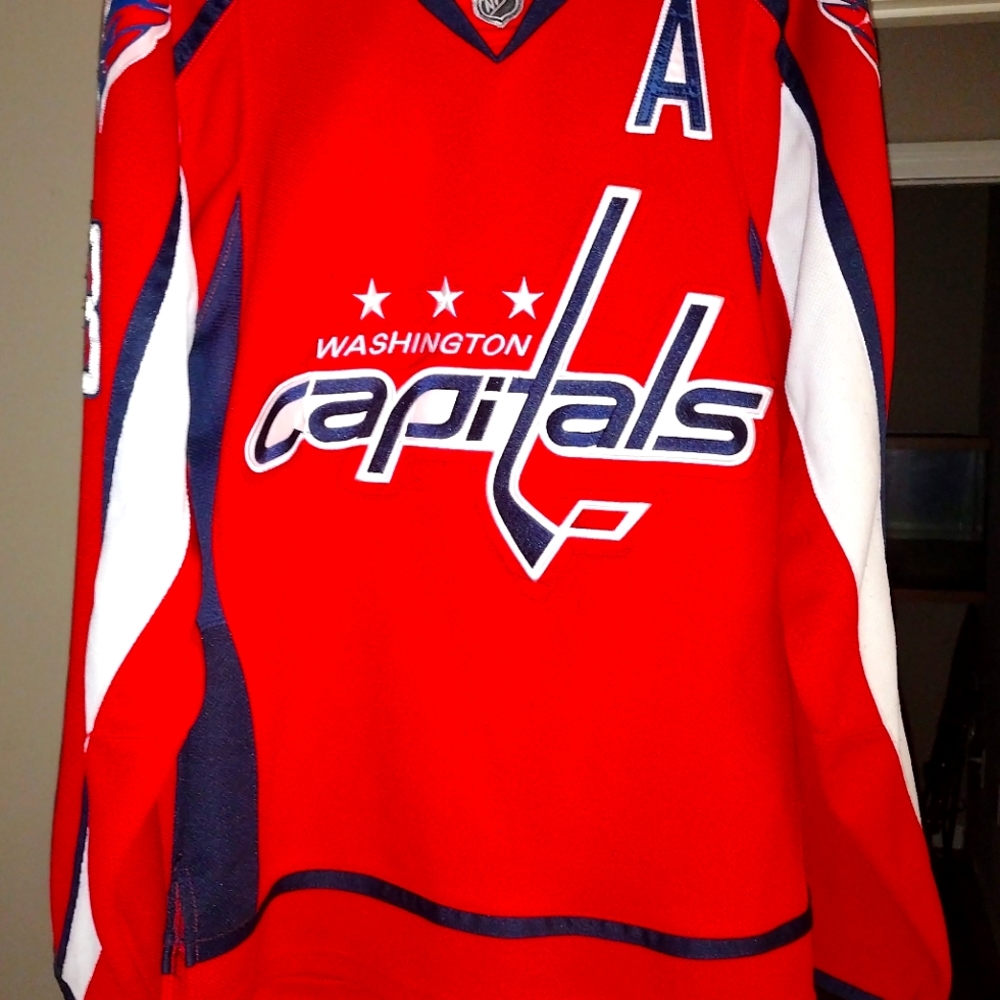 Authentic rare Ovechkin away jersey